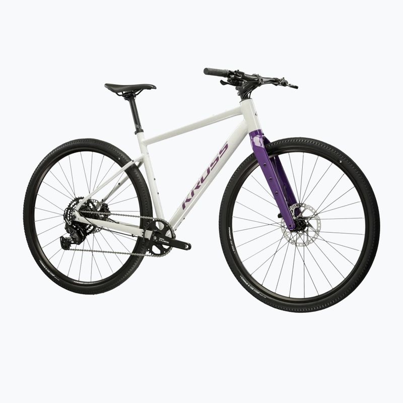 Gravelové kolo KROSS Esker 1.0 FL grey/purple/gloss 2