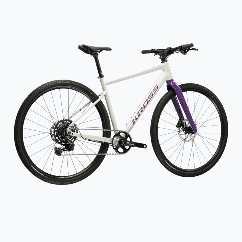 Gravelové kolo KROSS Esker 1.0 FL grey/purple/gloss 3