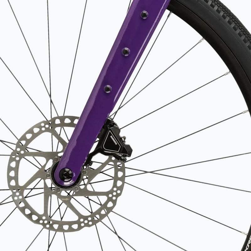 Gravelové kolo KROSS Esker 1.0 FL grey/purple/gloss 7