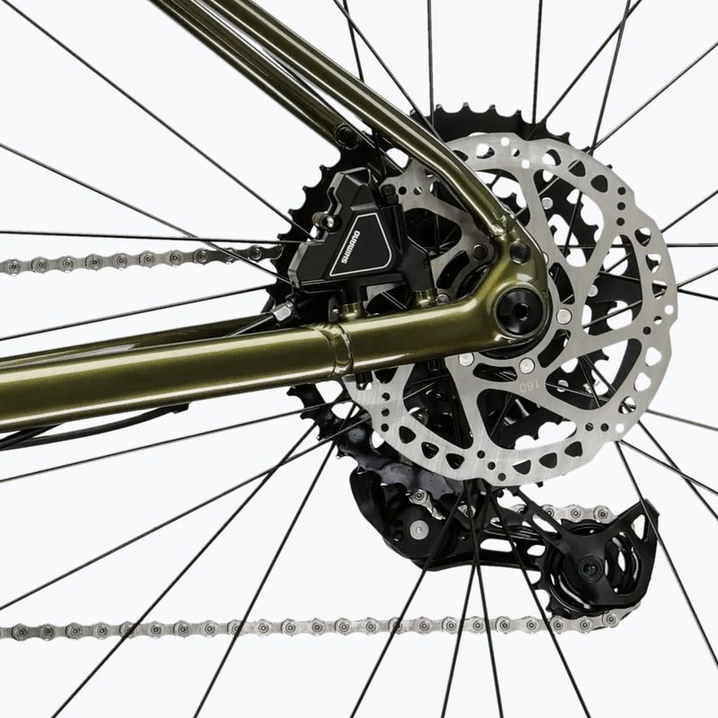 Gravelové kolo KROSS Esker 1.0 FL green/graphite/gloss 10