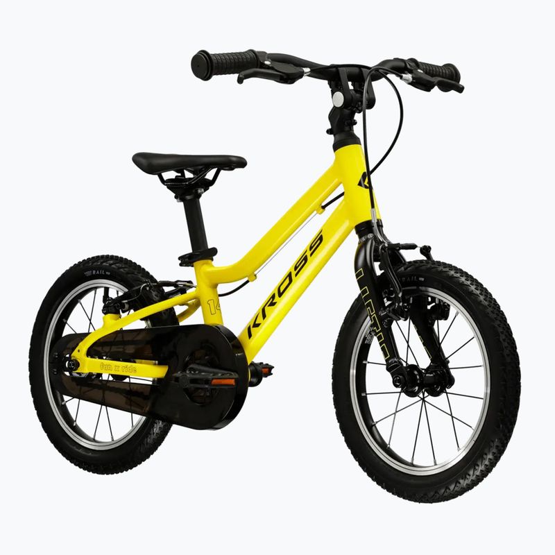 Dětské kolo KROSS Liftie 14 yellow/black/matte 2
