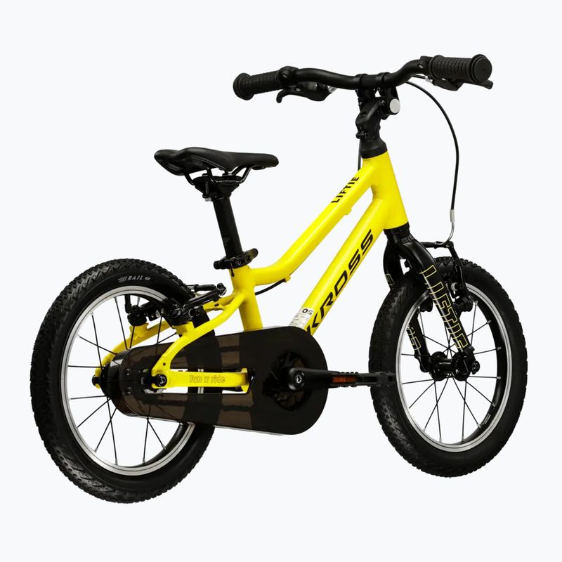 Dětské kolo KROSS Liftie 14 yellow/black/matte 3