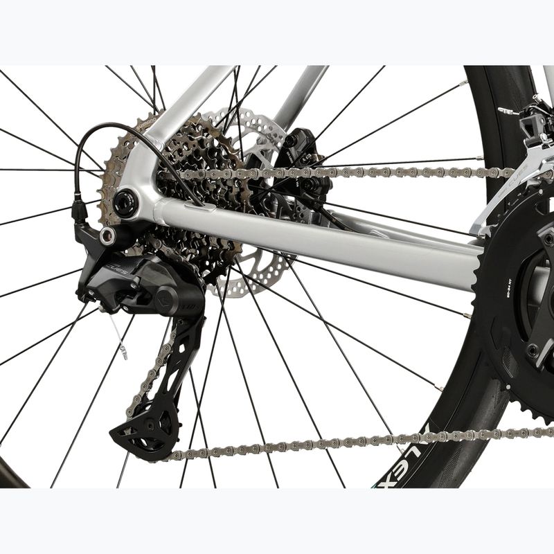 Silniční kolo KROSS Alta 2.0 silver/turquoise/gloss 7