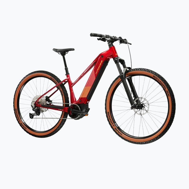 Dámské elektrokolo KROSS Influx Hyb 4.0 W 29 el. 800 Wh ruby/burgundy/gloss 2