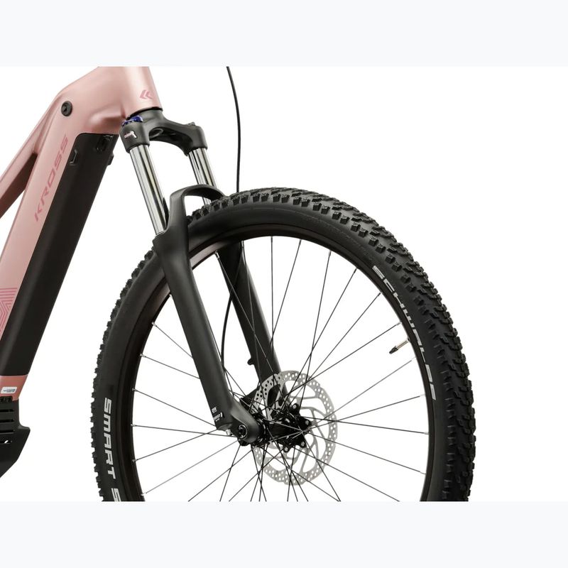 Dámské elektrokolo KROSS Influx Hyb 3.0 29 el. 800 Wh pink/burgundy/matte 6