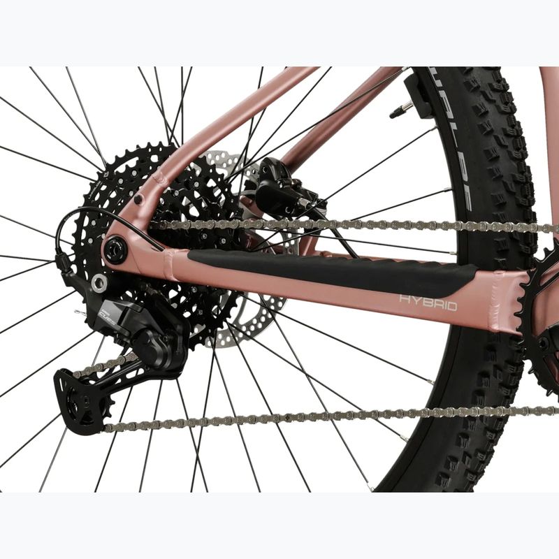 Dámské elektrokolo KROSS Influx Hyb 3.0 29 el. 800 Wh pink/burgundy/matte 8