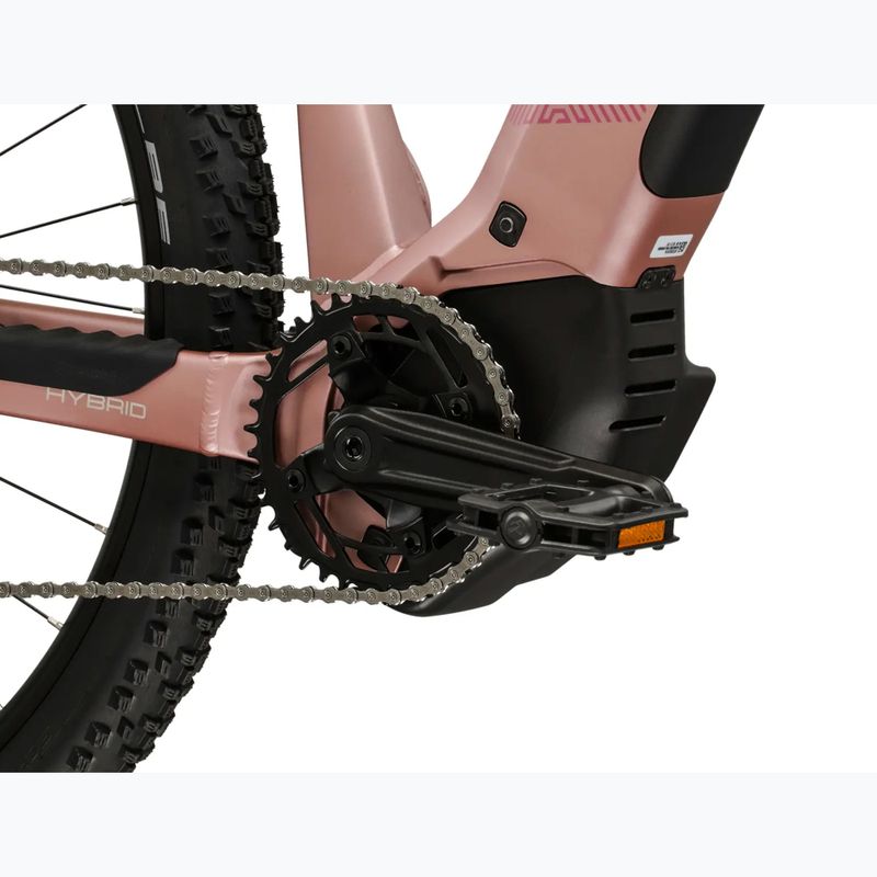 Dámské elektrokolo KROSS Influx Hyb 3.0 29 el. 800 Wh pink/burgundy/matte 9