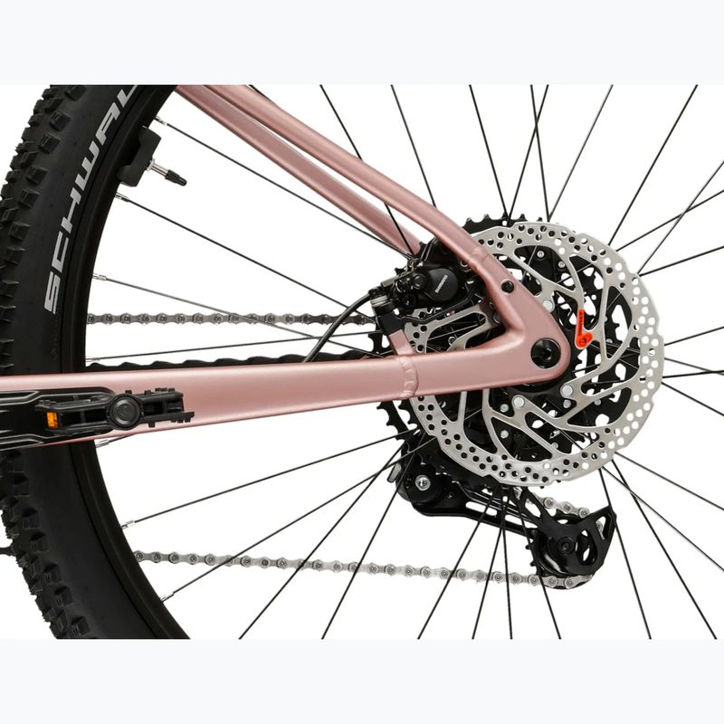 Dámské elektrokolo KROSS Influx Hyb 3.0 29 el. 800 Wh pink/burgundy/matte 11
