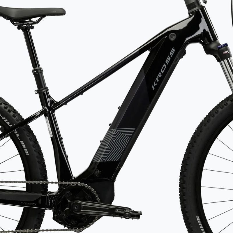 Elektrokolo KROSS Influx Hyb 3.0 29 el. 800 Wh black/graphite/gloss 12