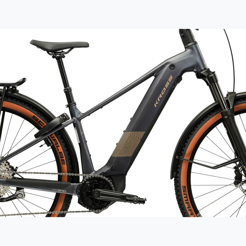 Elektrokolo KROSS Influx Suv Hybrid 4.0 800 29 el. graphite/gold/matte 13