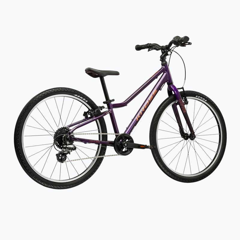 Dětské kolo KROSS Liftie 24 purple/copper/gloss 3