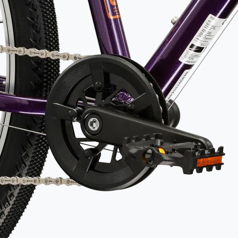 Dětské kolo KROSS Liftie 24 purple/copper/gloss 8