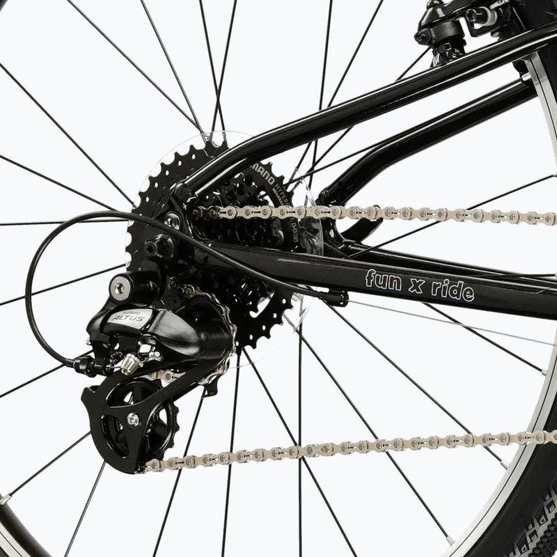 Dětské kolo KROSS Liftie 24 black/silver/gloss 7