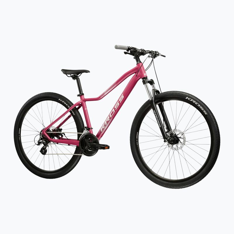Dámské horské kolo KROSS Lea 2.0 In 27.5 pink/silver/matte 2