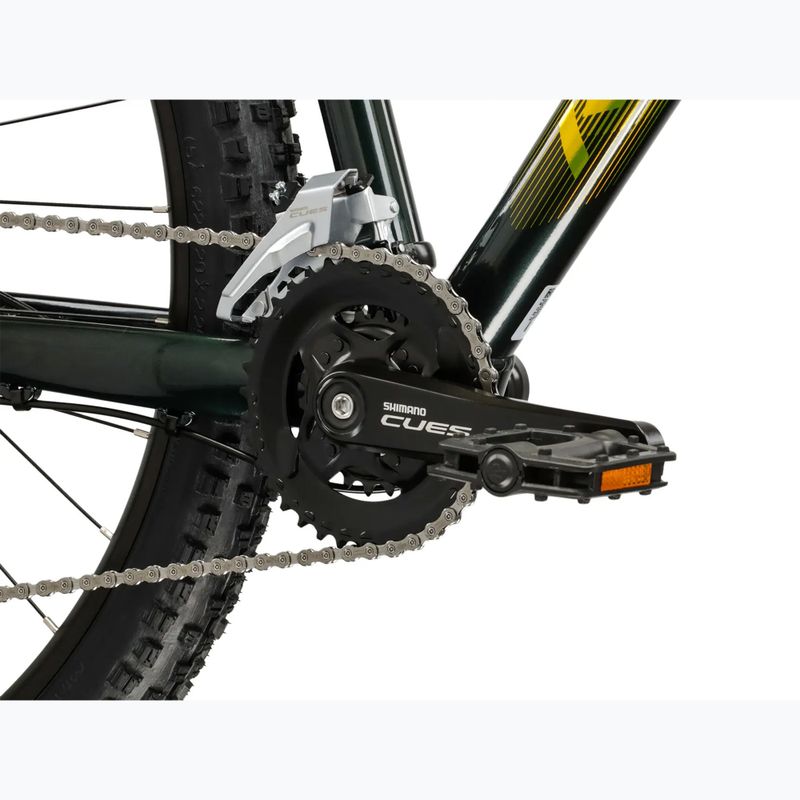 Horské kolo KROSS Hexagon 5.0 27.5" green/green/gloss 8