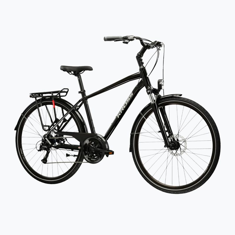 Trekové kolo KROSS Trans 3.0 black/grey/gloss 2