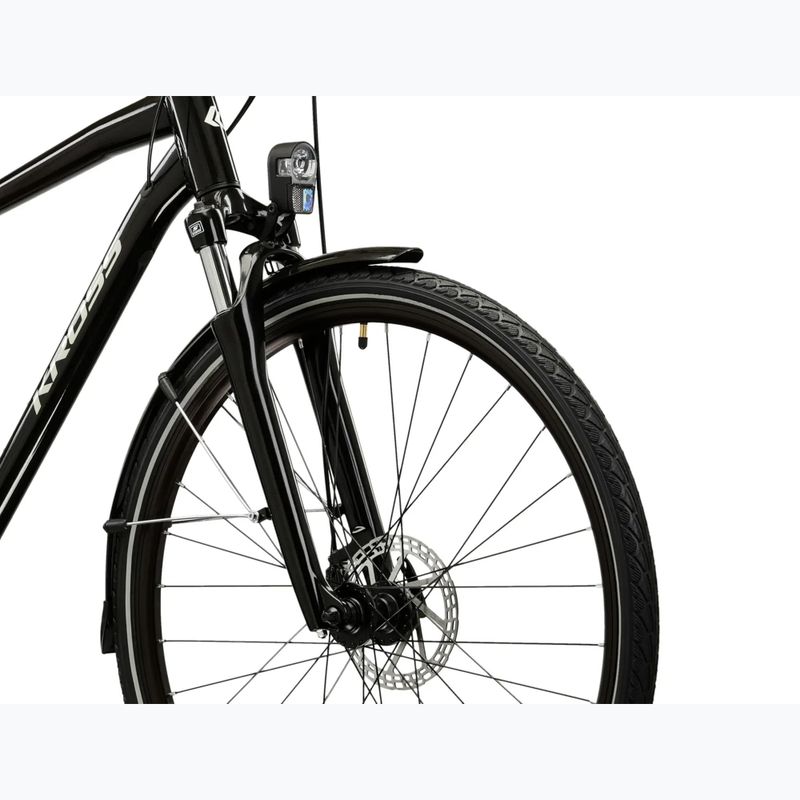 Trekové kolo KROSS Trans 3.0 black/grey/gloss 5