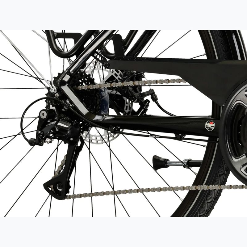 Trekové kolo KROSS Trans 3.0 black/grey/gloss 7