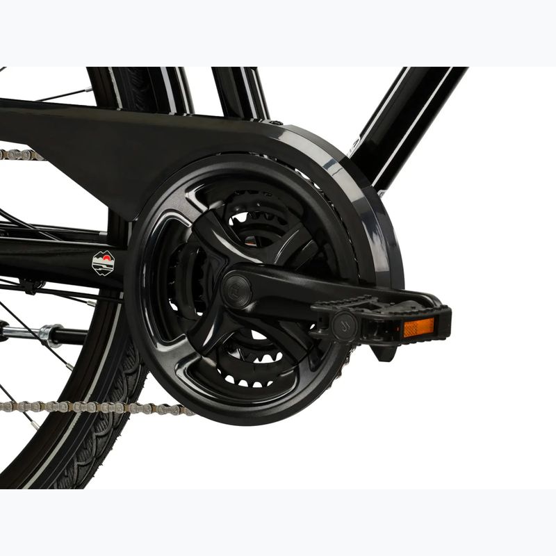 Trekové kolo KROSS Trans 3.0 black/grey/gloss 8