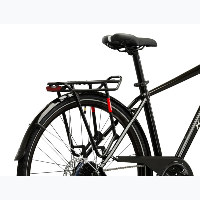 Trekové kolo KROSS Trans 3.0 black/grey/gloss 9