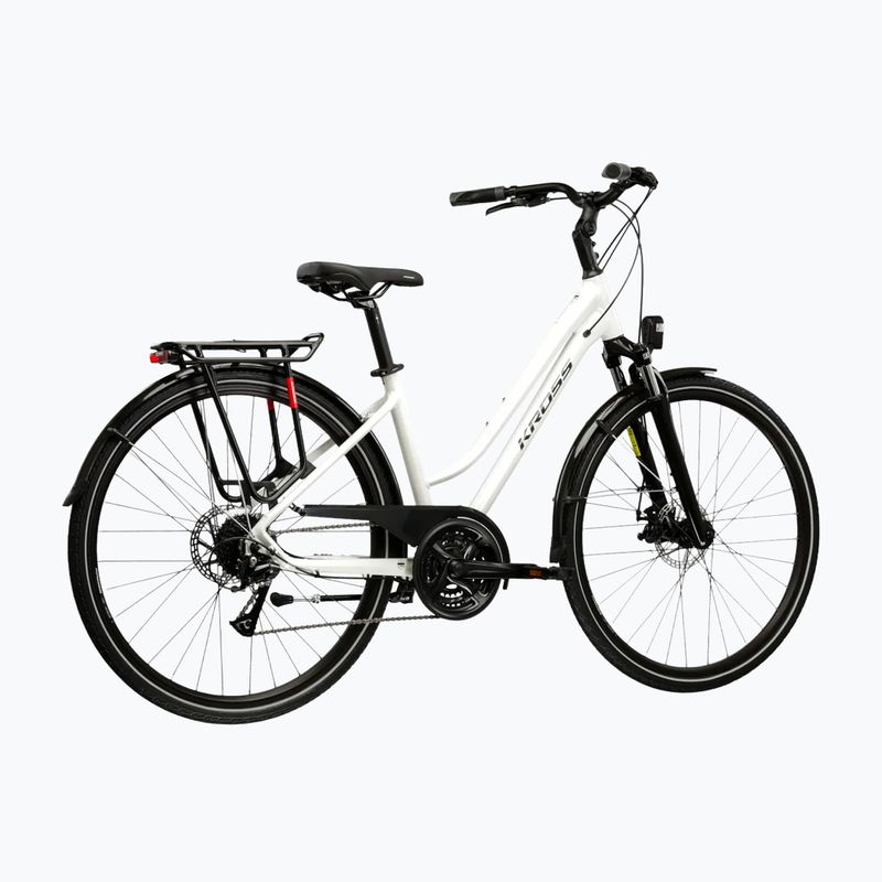 Dámské trekové kolo KROSS Trans 3.0 In pearl/black/gloss 3