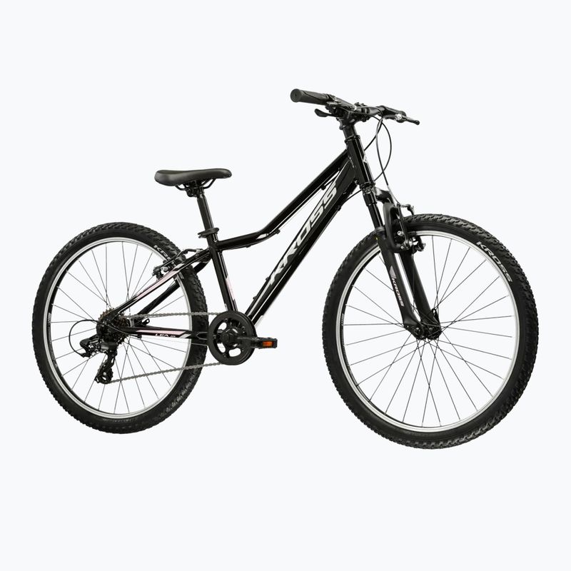 Dětské kolo KROSS Lea Jr 1.0 In black/silver/gloss 2