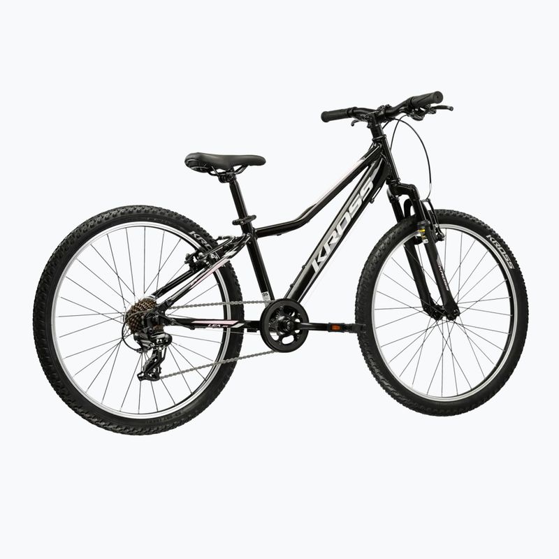 Dětské kolo KROSS Lea Jr 1.0 In black/silver/gloss 3