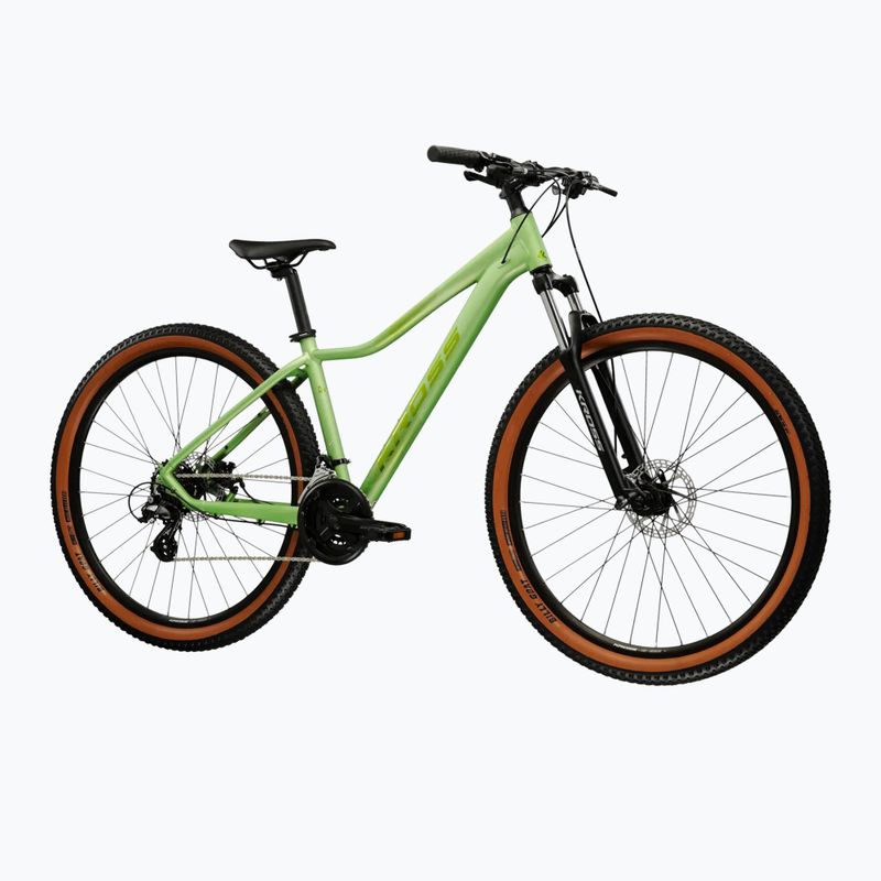 Dámské horské kolo KROSS Lea X200 W 27.5 green/green/matte 2