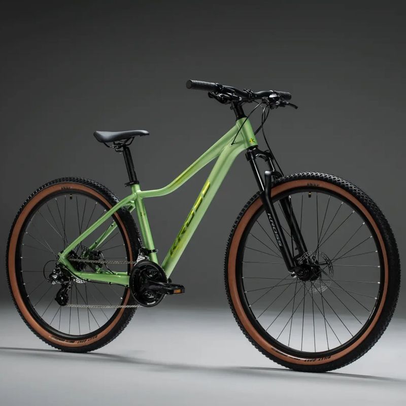 Dámské horské kolo KROSS Lea X200 W 27.5 green/green/matte 10