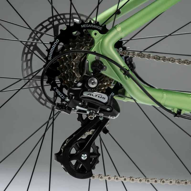 Dámské horské kolo KROSS Lea X200 W 27.5 green/green/matte 11