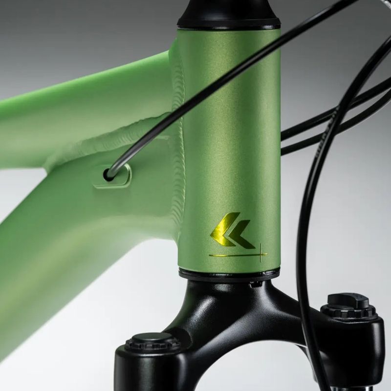 Dámské horské kolo KROSS Lea X200 W 27.5 green/green/matte 14