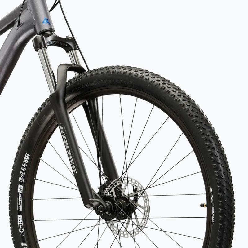 Horské kolo KROSS Hexagon X200 27,5" grey/blue/matte 5