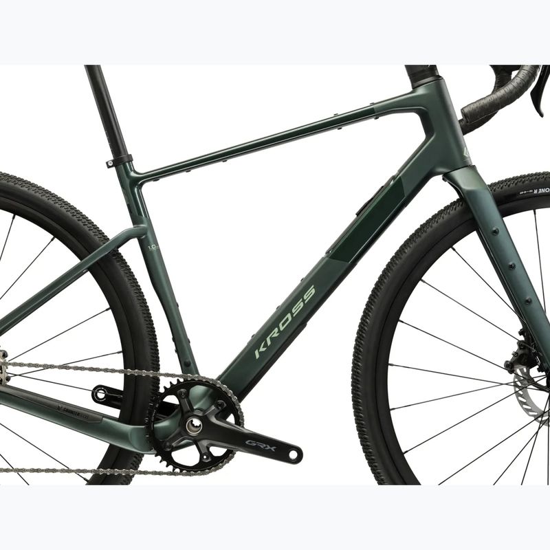 Gravelové kolo KROSS Esker ADV 1.0 green/matte 12