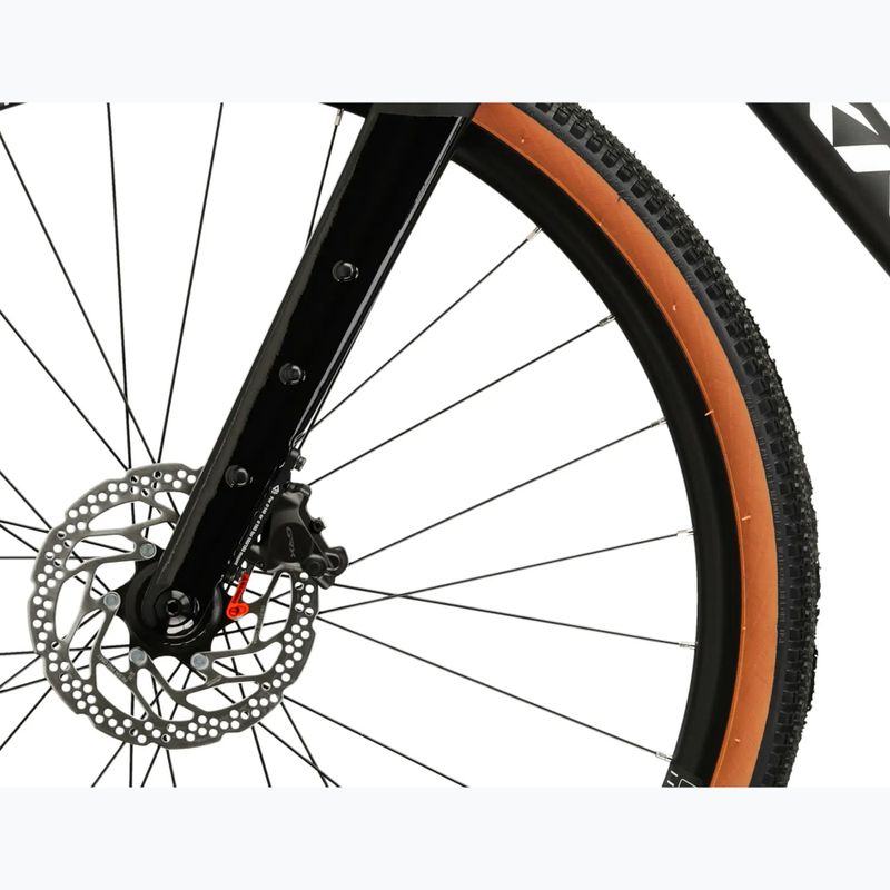 Gravelové kolo KROSS Esker 6.0 black/white/matte/gloss 8