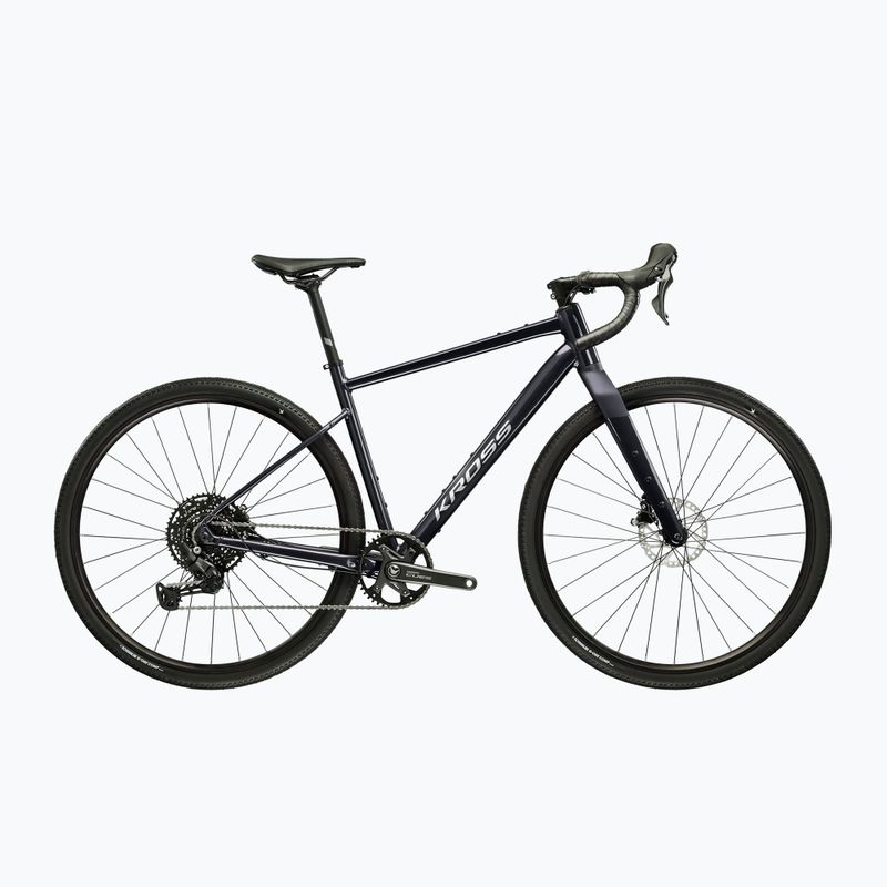 Gravelové kolo KROSS Esker 2.0 graphite/white/gloss