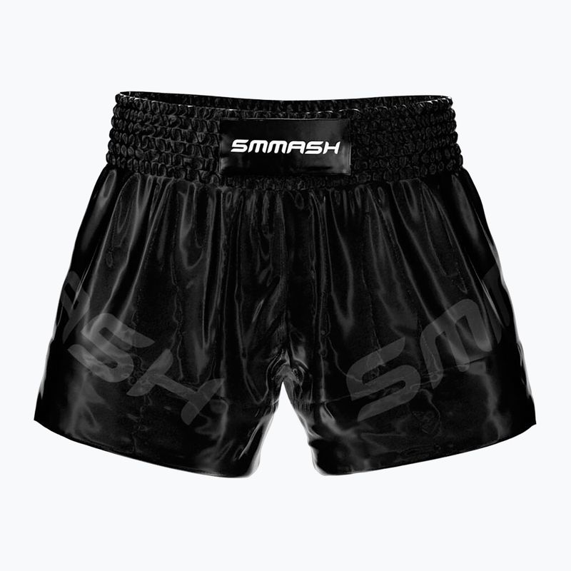 SMMASH Muay Thai Shadow 2.0 pánské tréninkové šortky černé SHC5-012