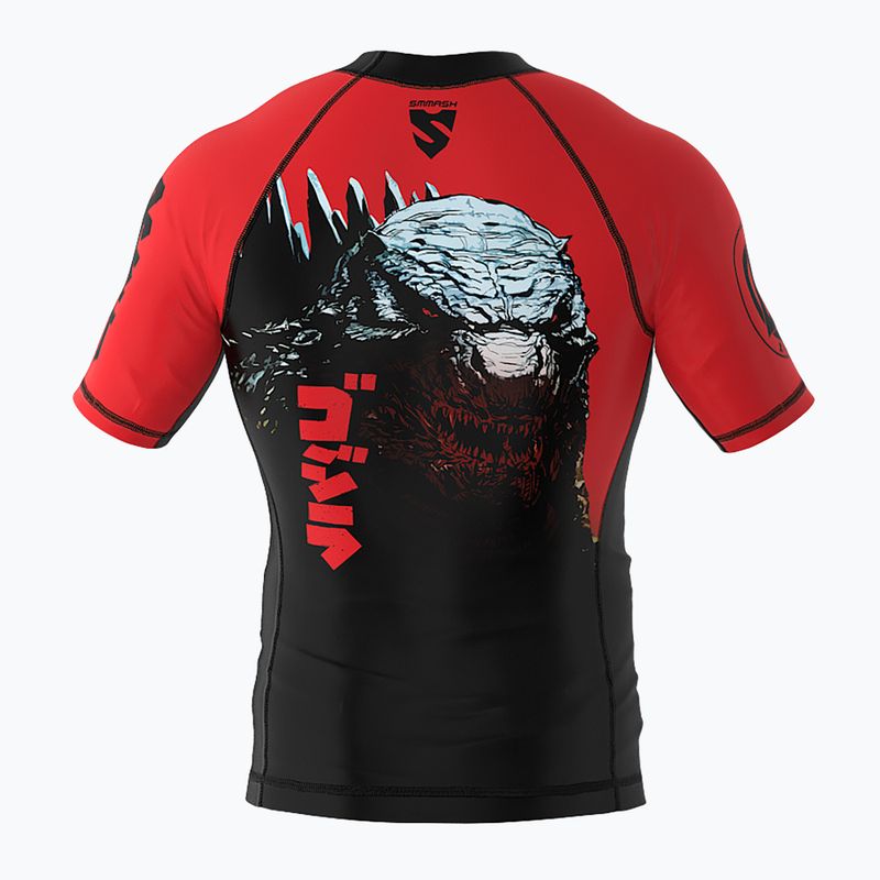 SMMASH Zilla pánský rashguard červený RSO2 2