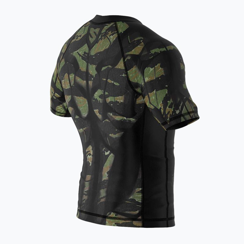 SMMASH Tiger Armour dětský rashguard zelený 5
