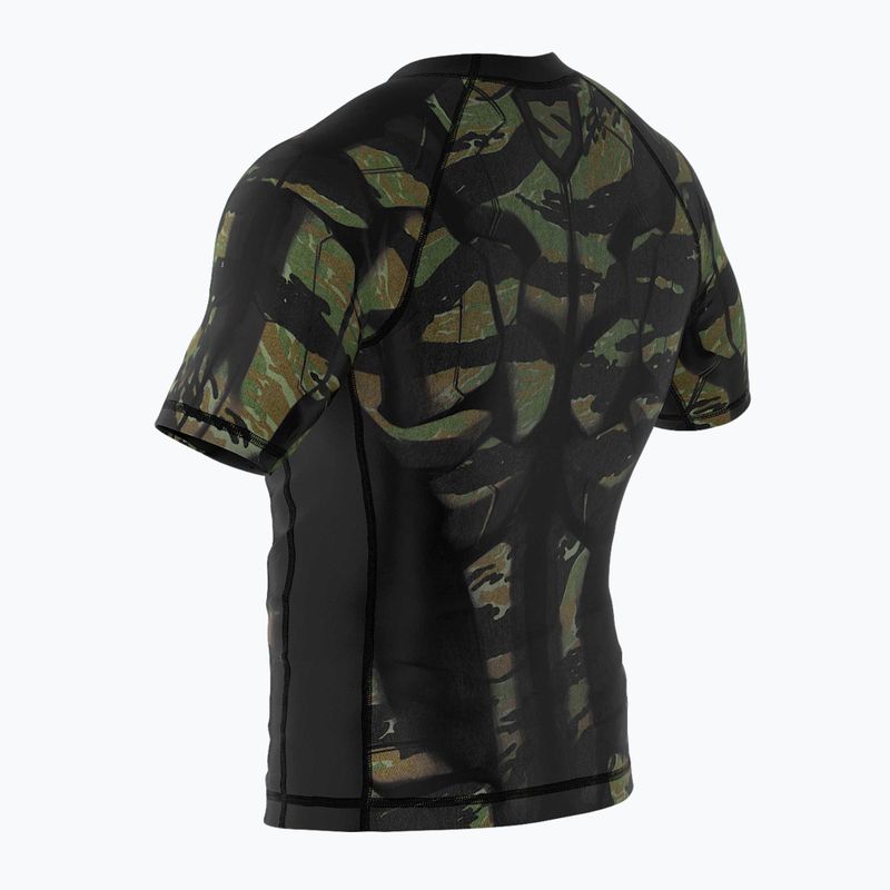 SMMASH Tiger Armour dětský rashguard zelený 6
