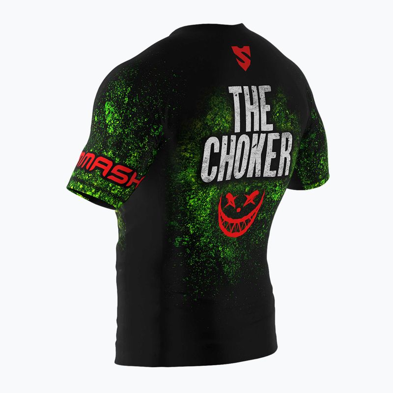 Rashguard pánský SMMASH The Choker zelený RSO2 6