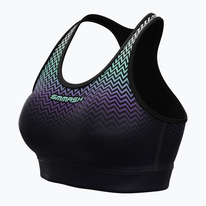 Fitness podprsenka SMMASH Magnetic černá TT4-006 3