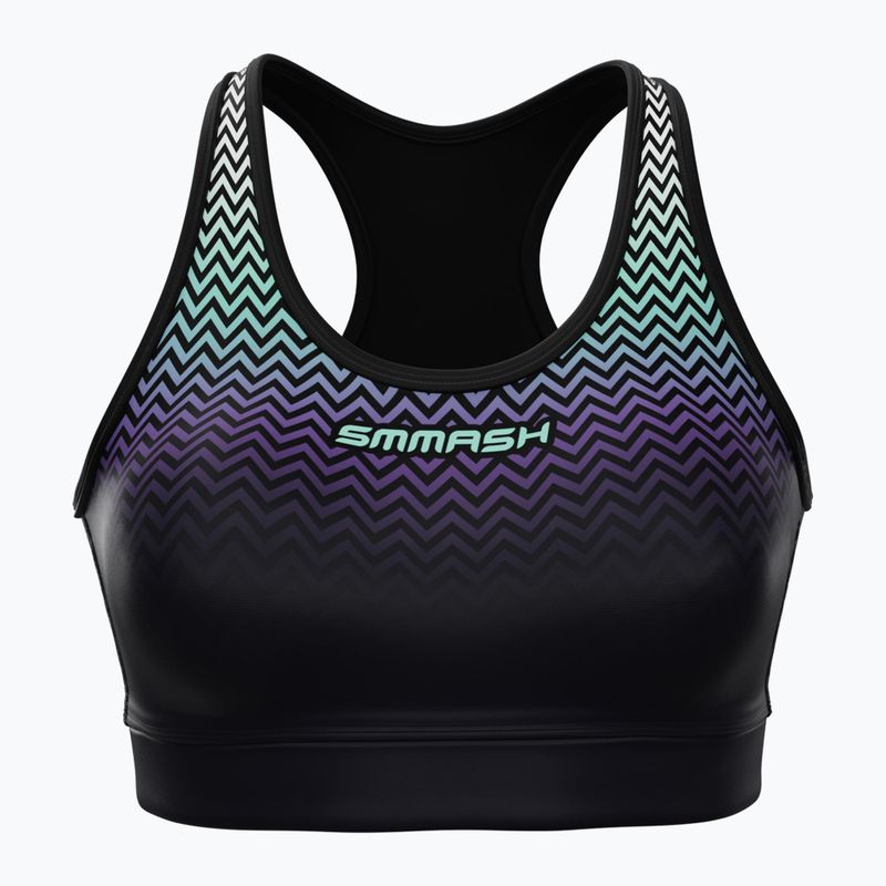 Fitness podprsenka SMMASH Magnetic černá TT4-006