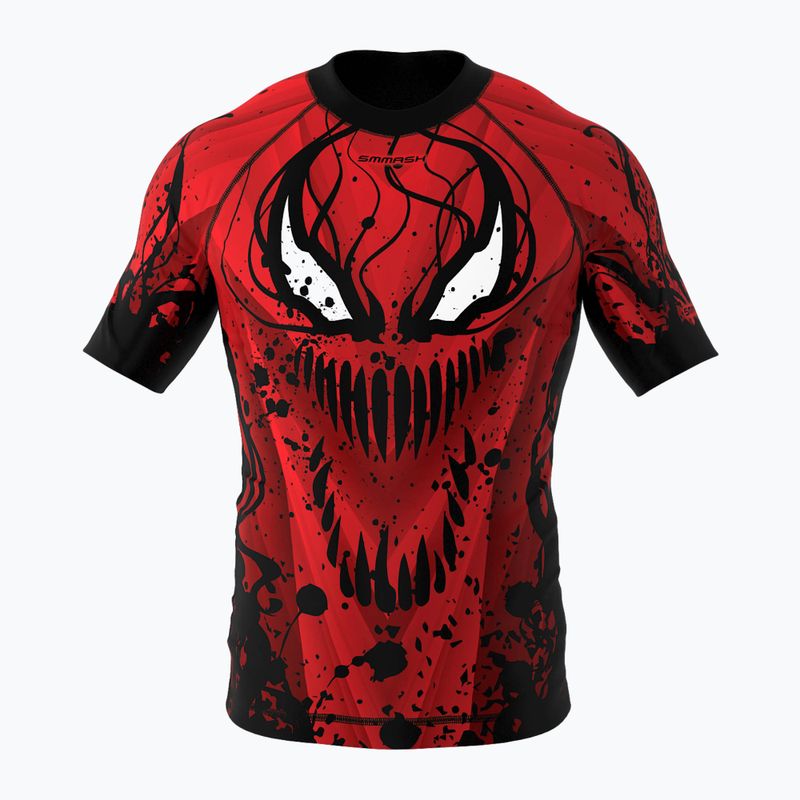 Rashguard pánský SMMASH Carnage červený  RSO2-001