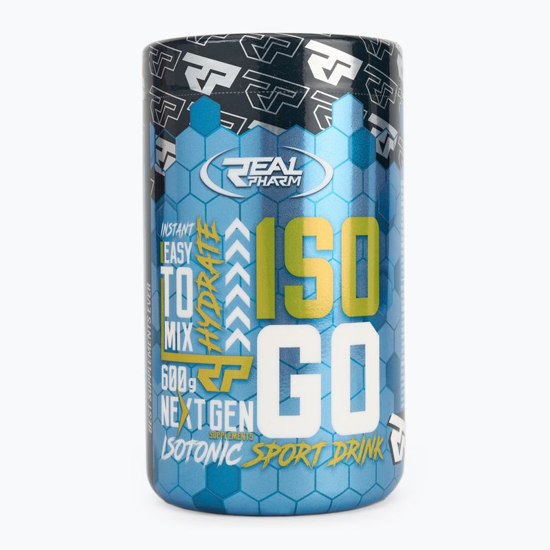 Isotonický nápoj Real Pharm ISO GO 600 g mango-maracuja