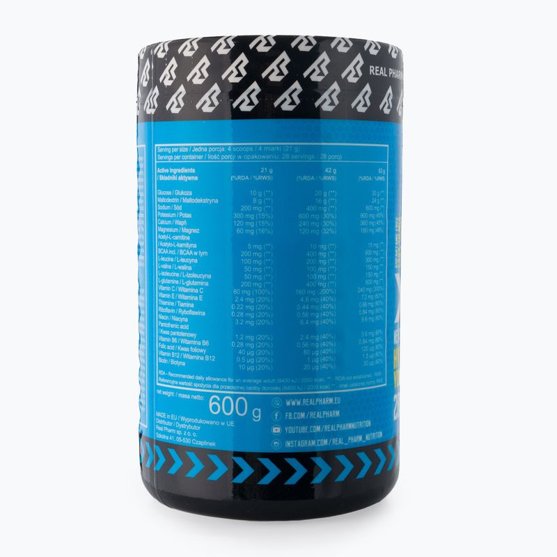 ISO GO Real Pharm aminokyseliny 600g liči 701749 2