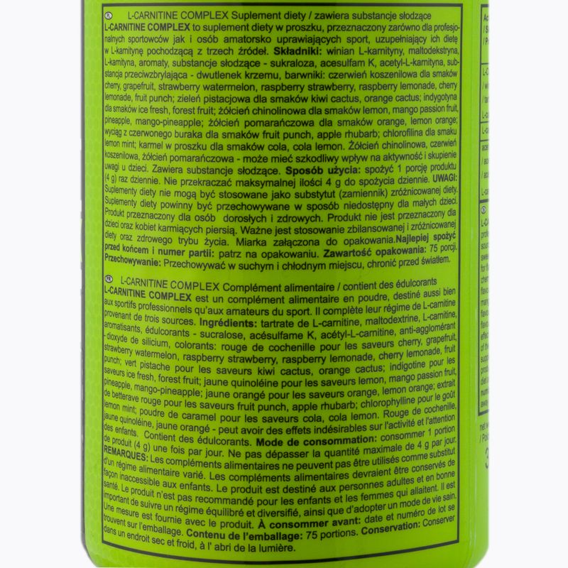 L-karnitin Complex Real Pharm spalovač tuků 300g malina-jahoda 703767 3