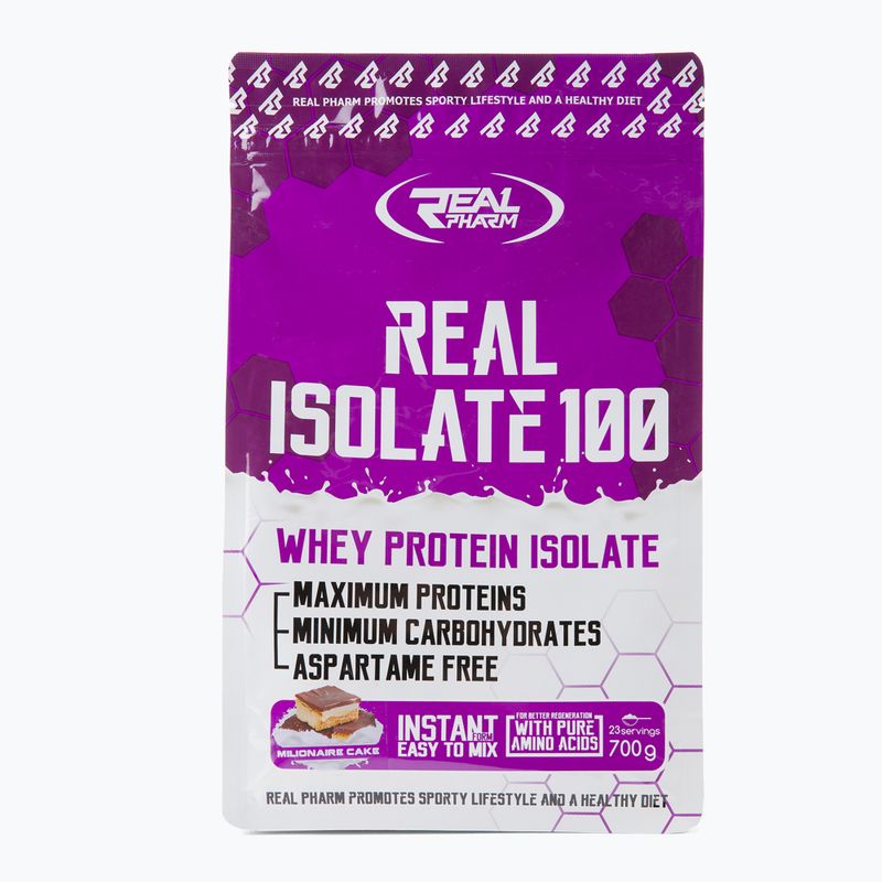 Whey Real Pharm Real Isolate 700g milionářský řez 706546