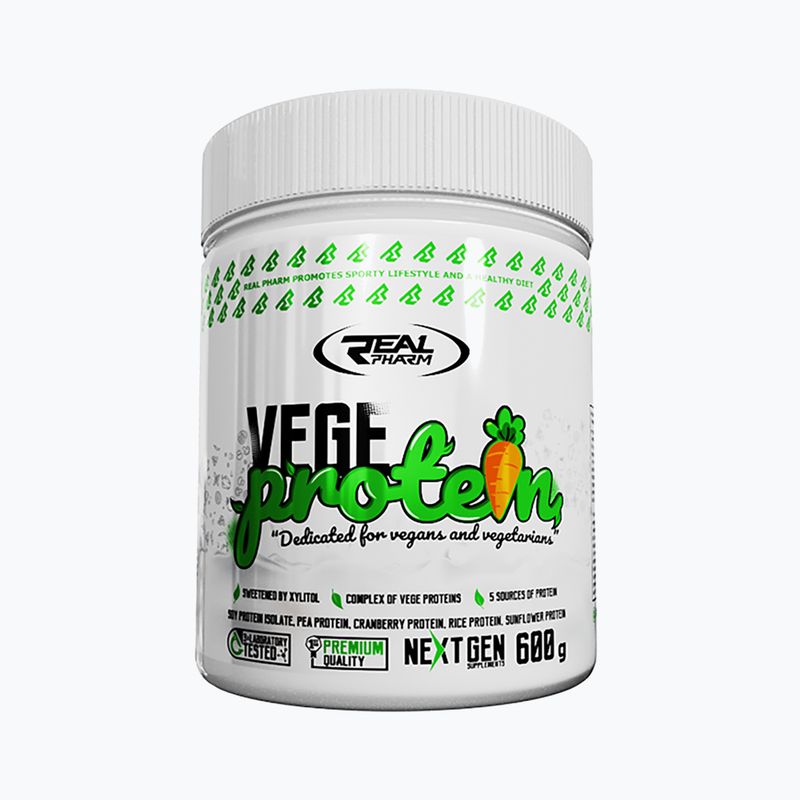 Whey Real Pharm Vege Protein 600g čokoláda 709080