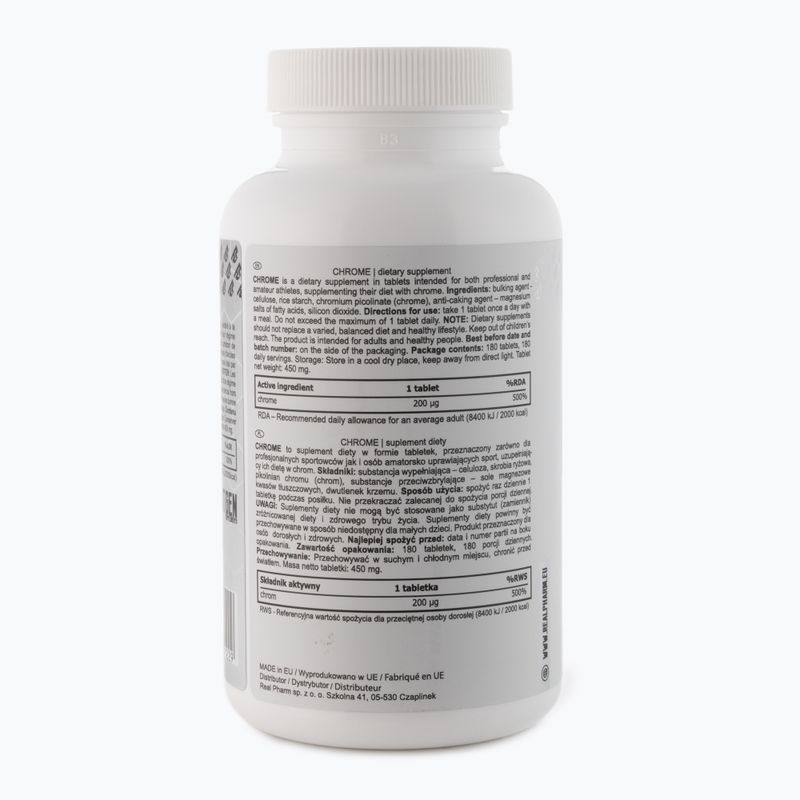 Suplement Real Pharm Chrom 180 tbl 2