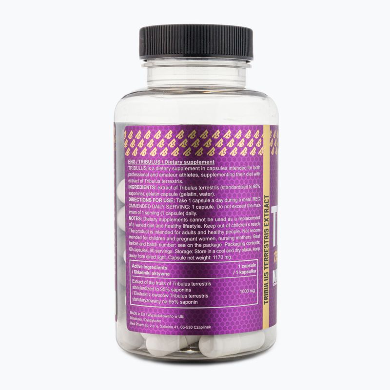 Testosteron Booster Real Pharm Tribulus 1000mg 60 kapslí 714053 2